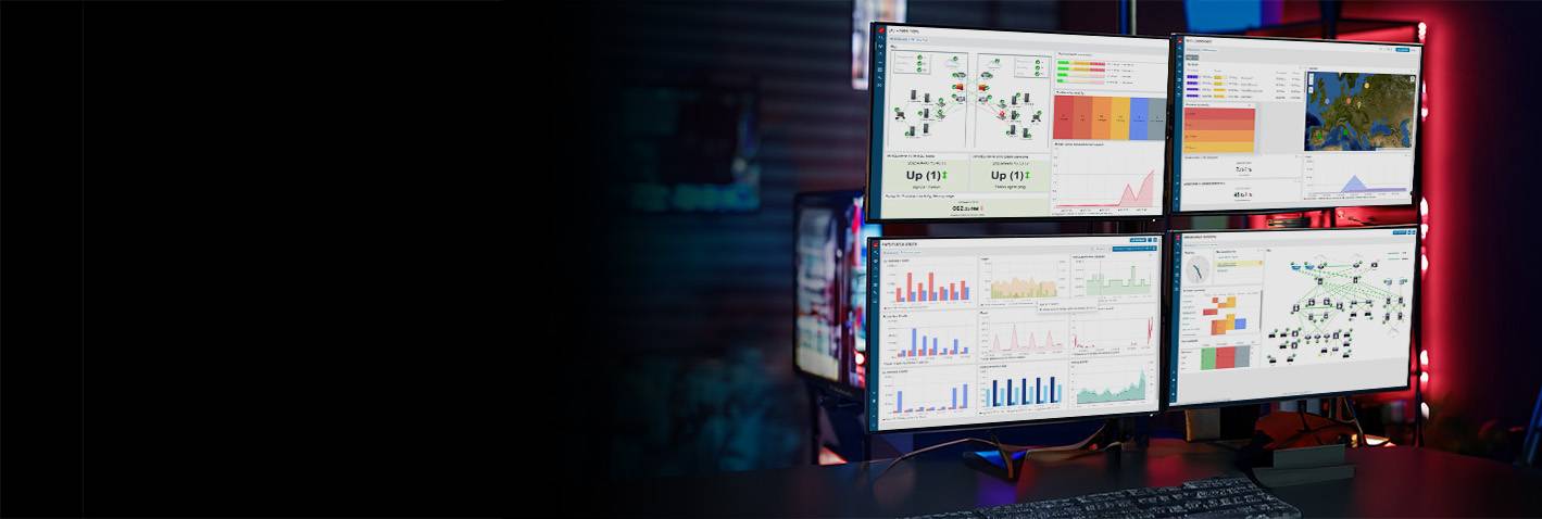 Zabbix monitoring dashboard for Thailand